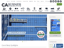 Tablet Screenshot of canadianbusinessexecutive.com